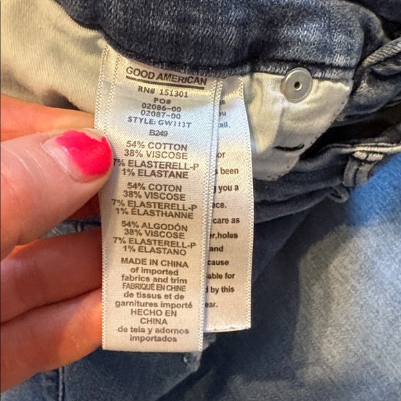 Good American Good Waist skinny jeans - Picture 3 of 7